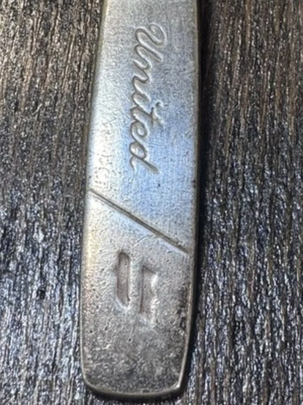Vintage United Airlines Flatware Spoon Fork International Silver Co